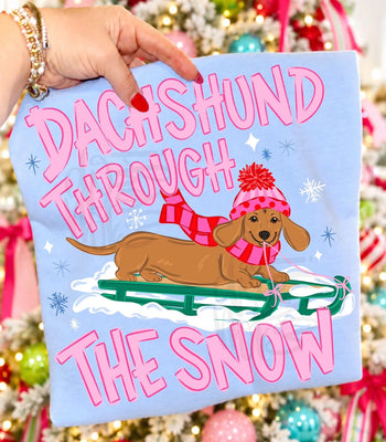 Through the snow