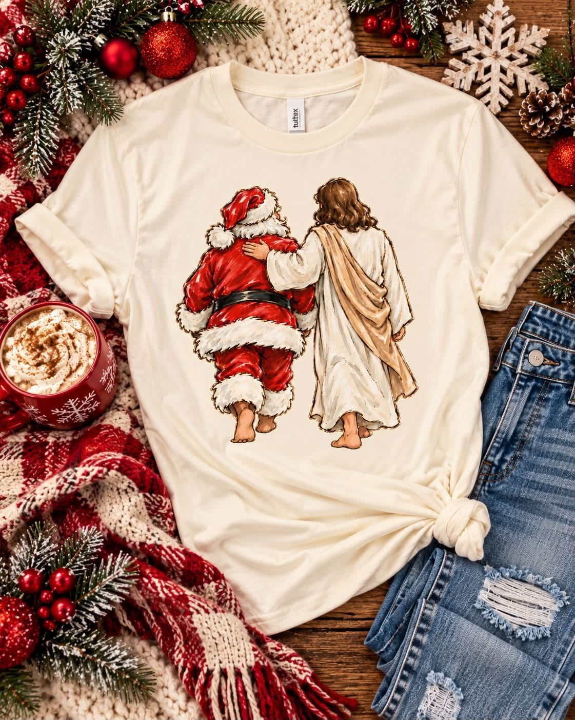 Jesus & Santa