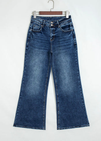 Blue Acid Wash Jeans (Light or Dark Wash)
