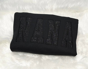 $18 Crews Title/ Monogram Glitter Applique's
