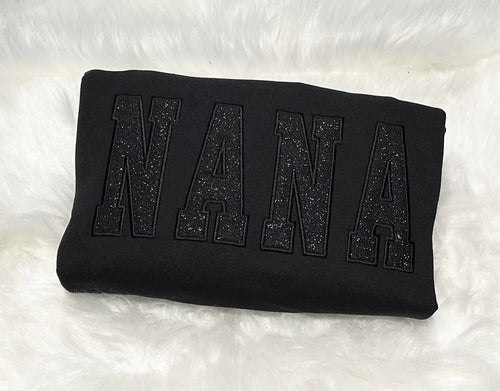 $18 Crews Title/ Monogram Glitter Applique's