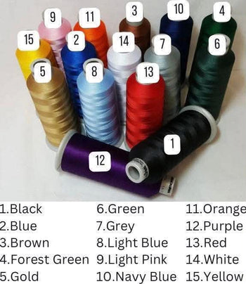 Embroidered Cosmetic Bags