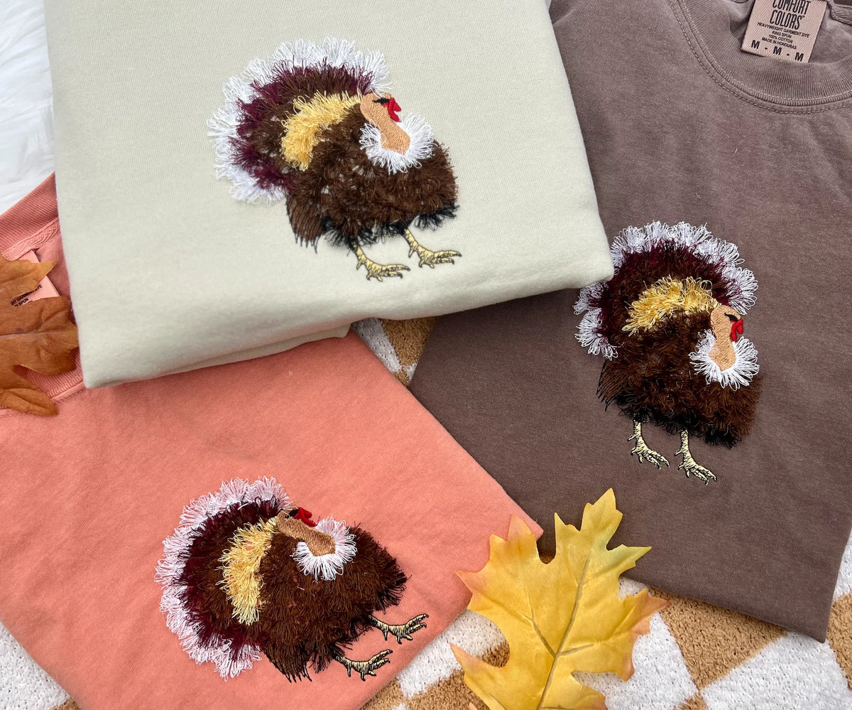 Adult Fluffy Turkey