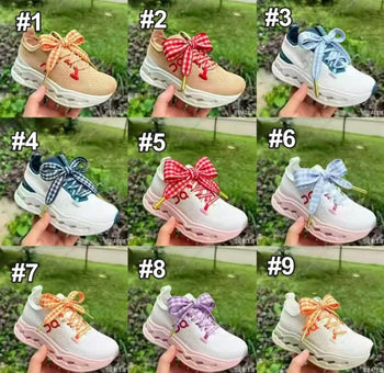 Kids OC Plaid Lace Shoes