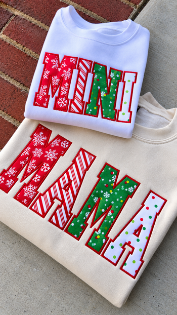 Christmas Title Appliques
