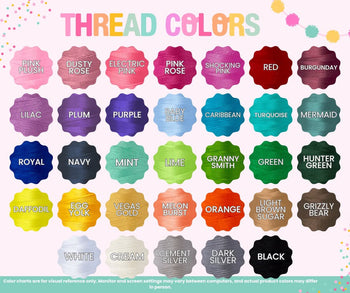 Glitter Knockout Mascots
