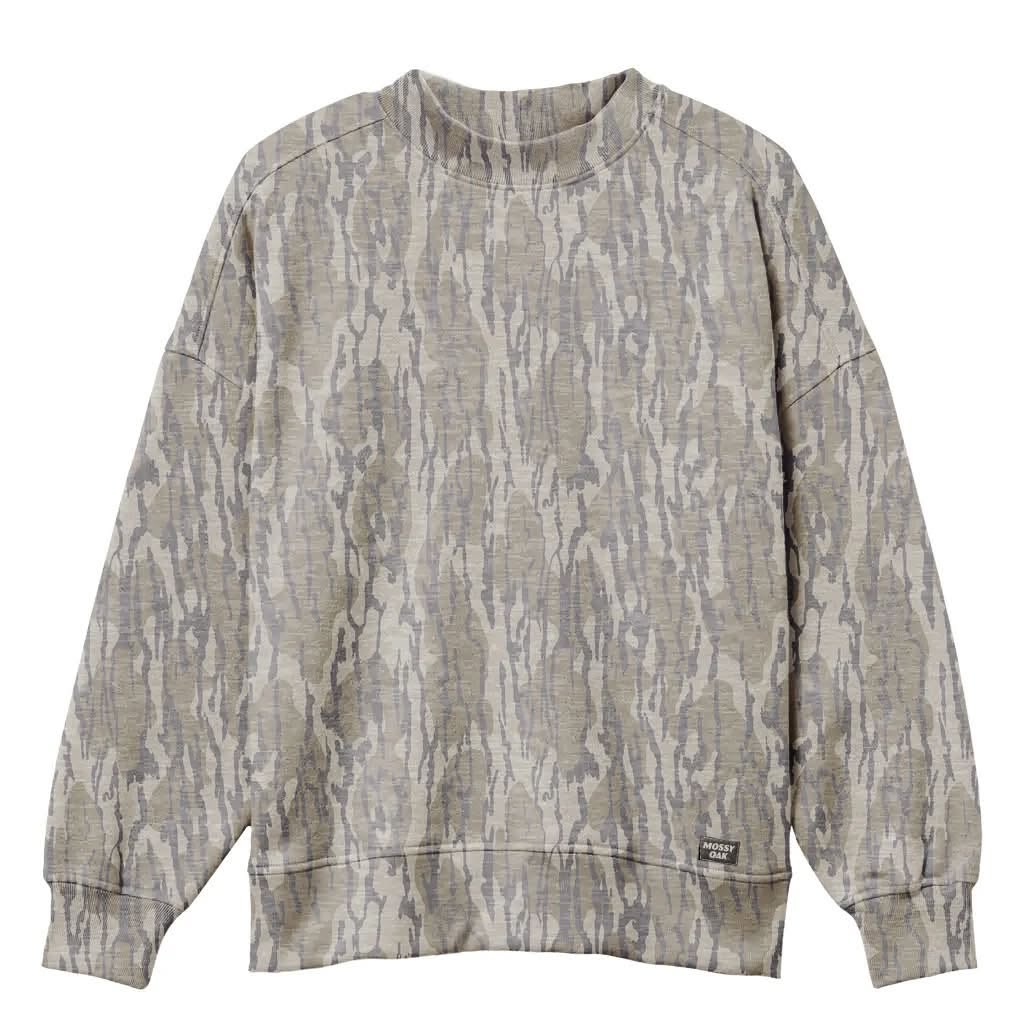 Mossy Oak Bottomland Mockneck - Blank