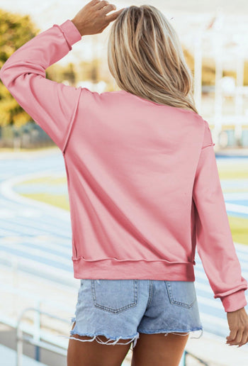 WWJD/AMEN Reversible Mock Neck Sweatshirt RTS