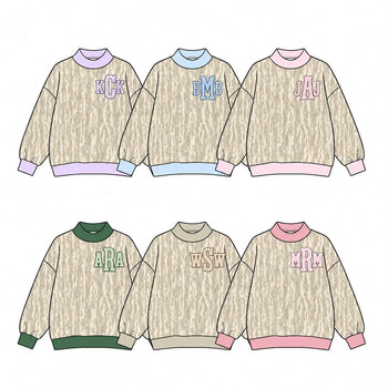 Camo Mock Neck (PRE-ORDER)