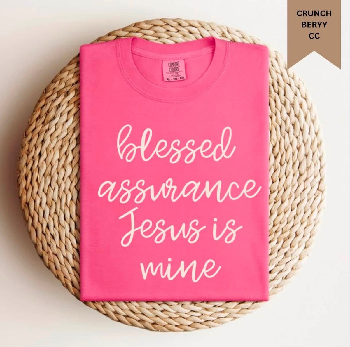 Blessed assurance Jesus is mine