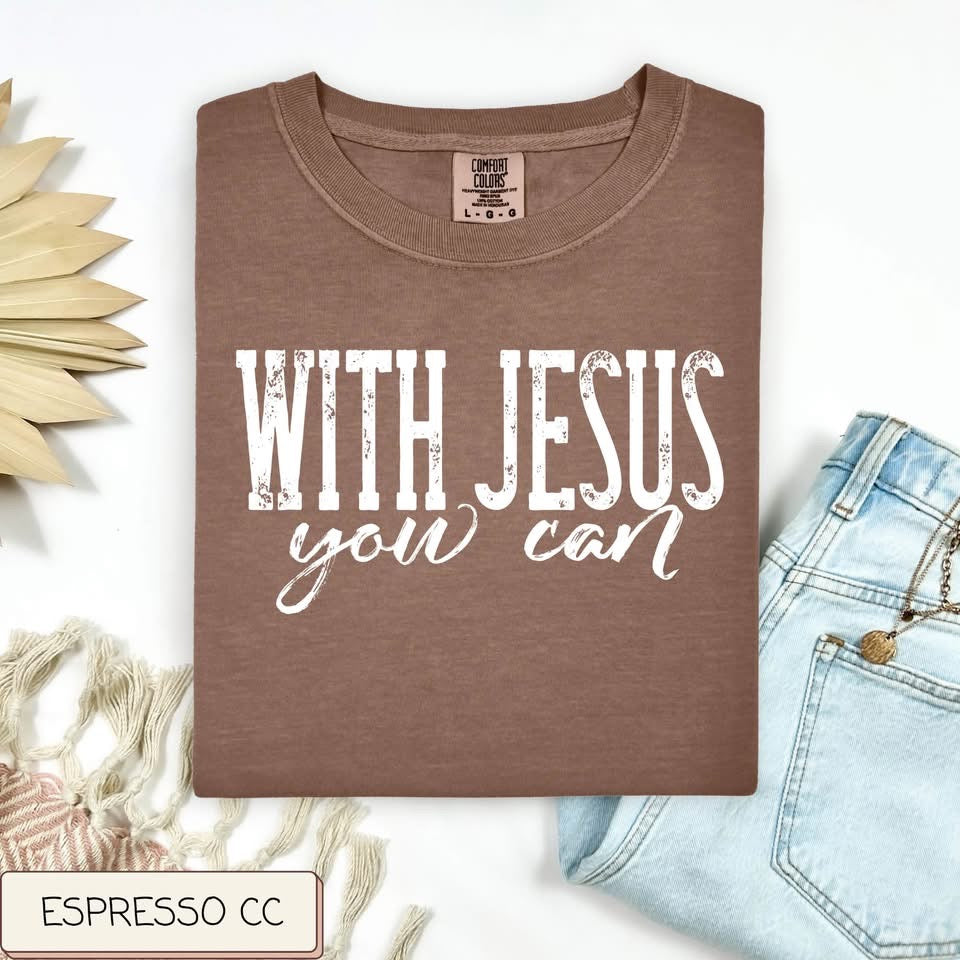 With Jesus you can