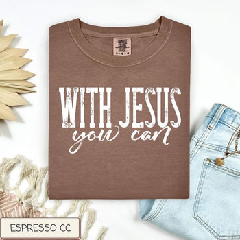 With Jesus you can
