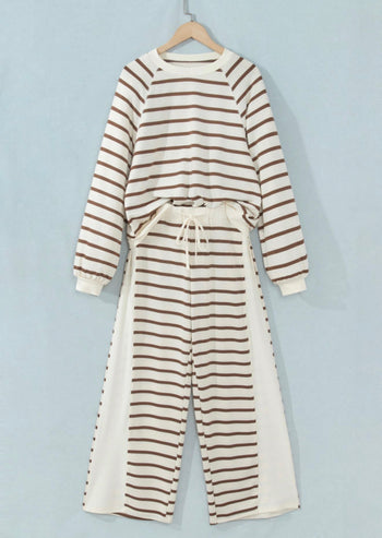 Stripe Drawstring Set Full Run RTS