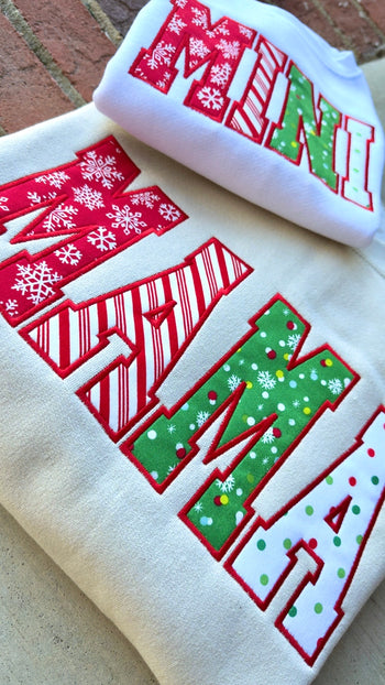 Christmas Title Appliques