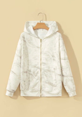 Camo Zip Up