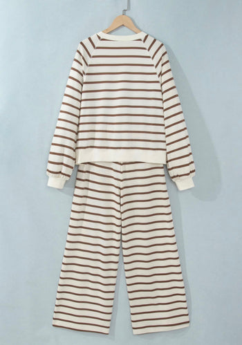 Stripe Drawstring Set Full Run RTS