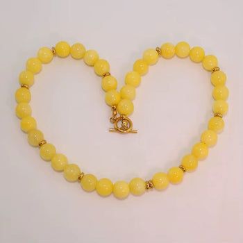 Color Pop Jade Chocker Necklace RTS