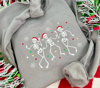 Christmas Dancing Skeletons