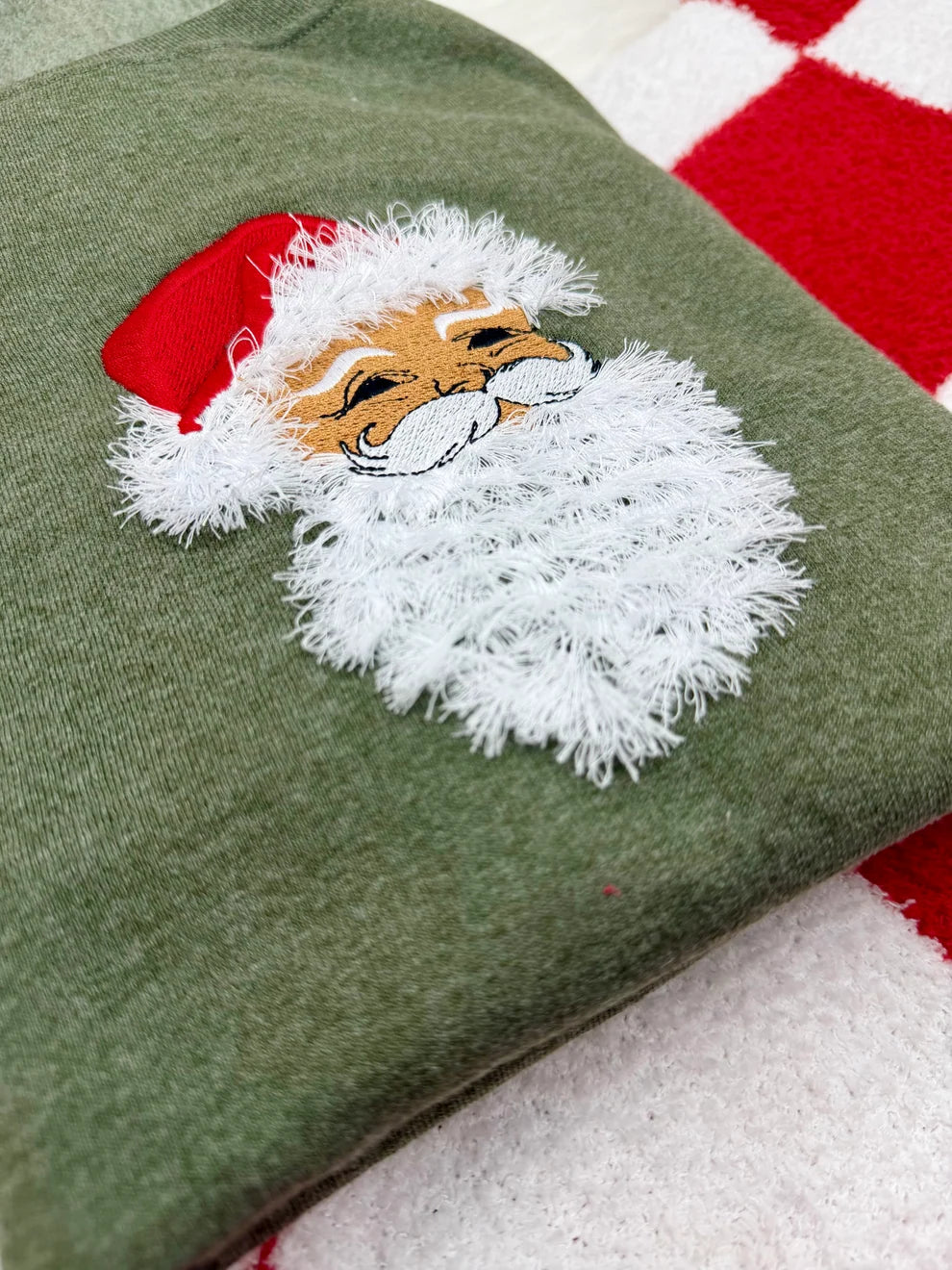 Fluffy Santa