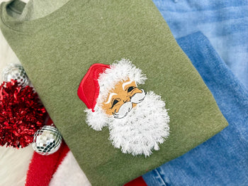 Fluffy Santa
