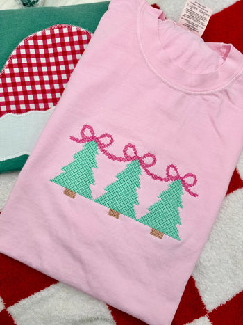 Christmas Tree- Cross Stitched