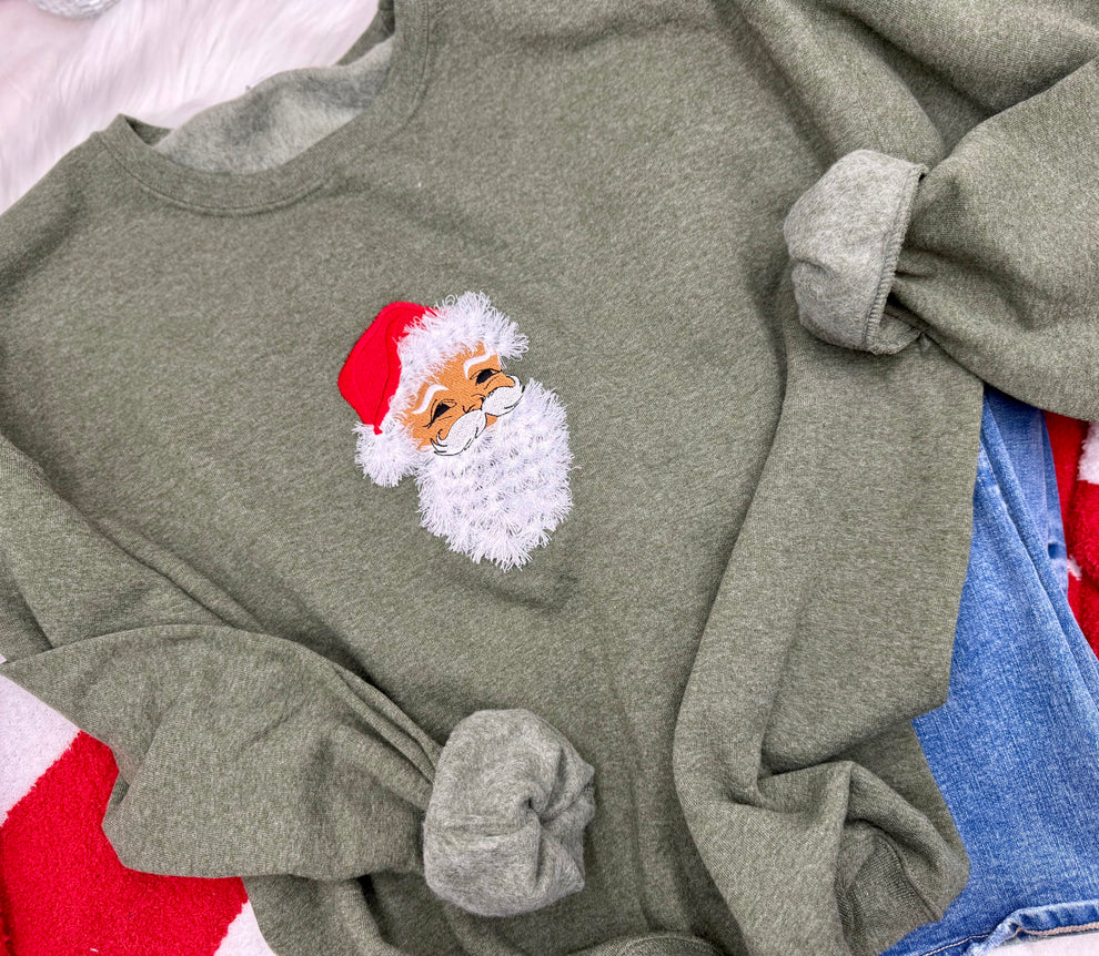 Fluffy Santa