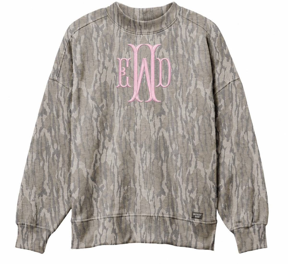 Mossy Oak Mock Neck- Monogramed