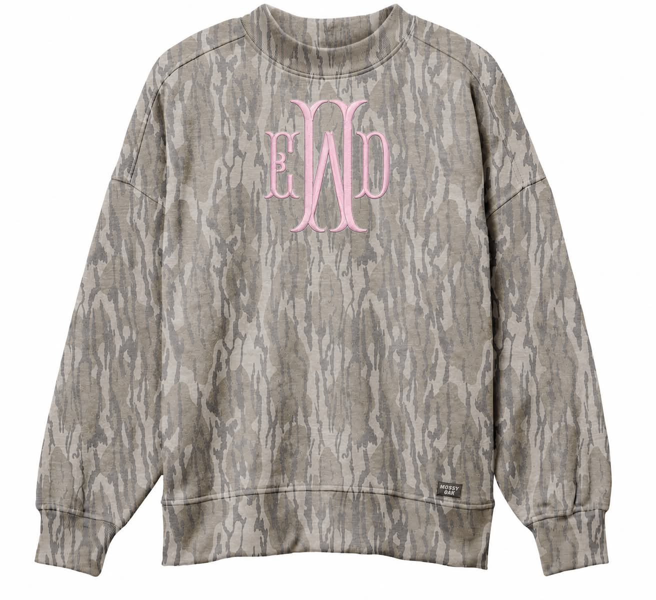 Mossy Oak Mock Neck- Monogramed
