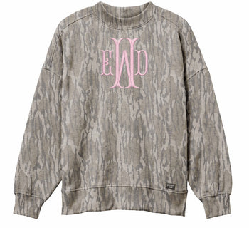 Mossy Oak Mock Neck- Monogramed