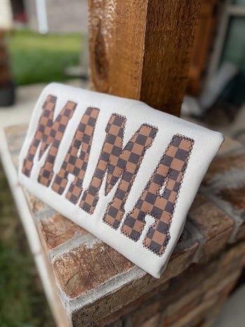 Brown Checkered Title
