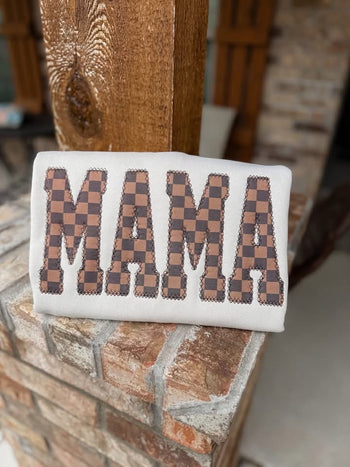 Brown Checkered Title