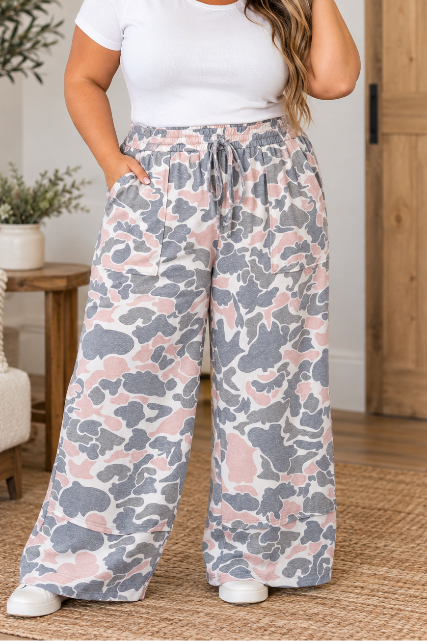 Camo Patch Plus Pants