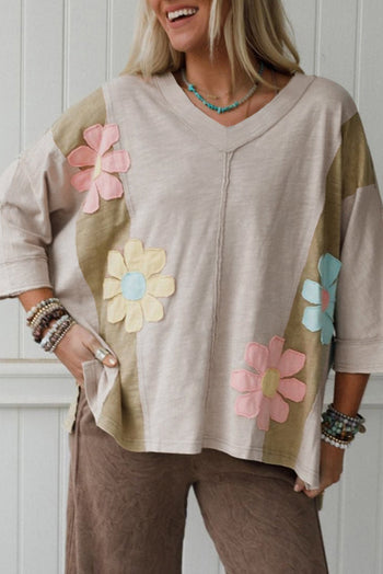 Flower Patch Oversized Top