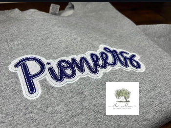 Double Glitter Applique