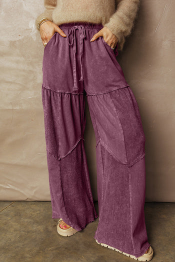 Mineral Wash Drawstring Pants