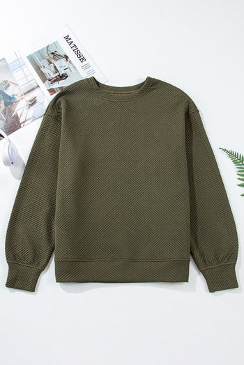 Textured Pocket Pullover