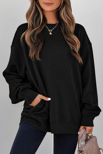 Textured Pocket Pullover RTS